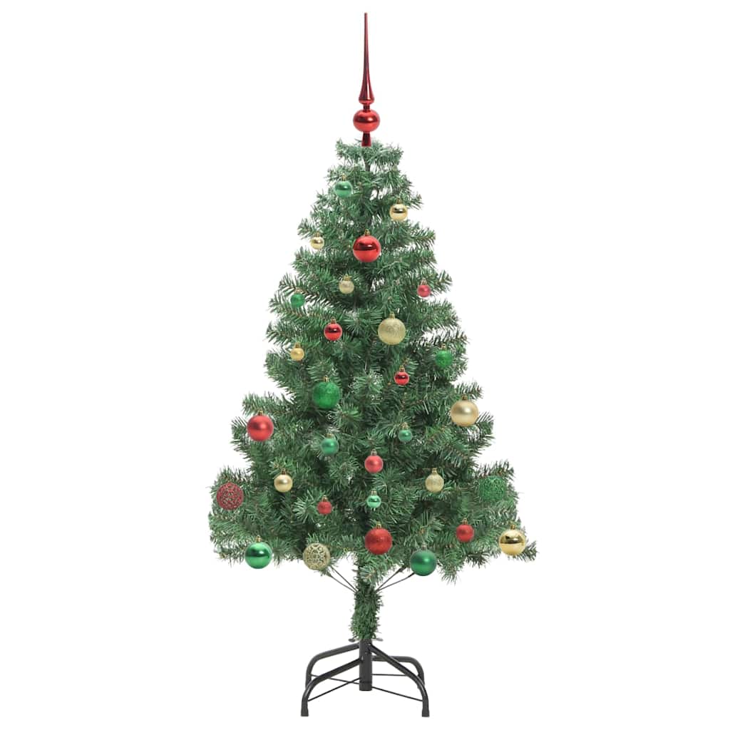 Božićno drvce s 150 LED svjetlima s stalakom Zelena 150 cm PVC