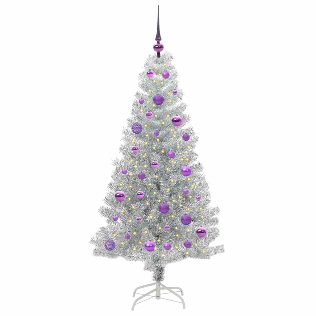 Božićno drvce Srebrno 150 cm PET