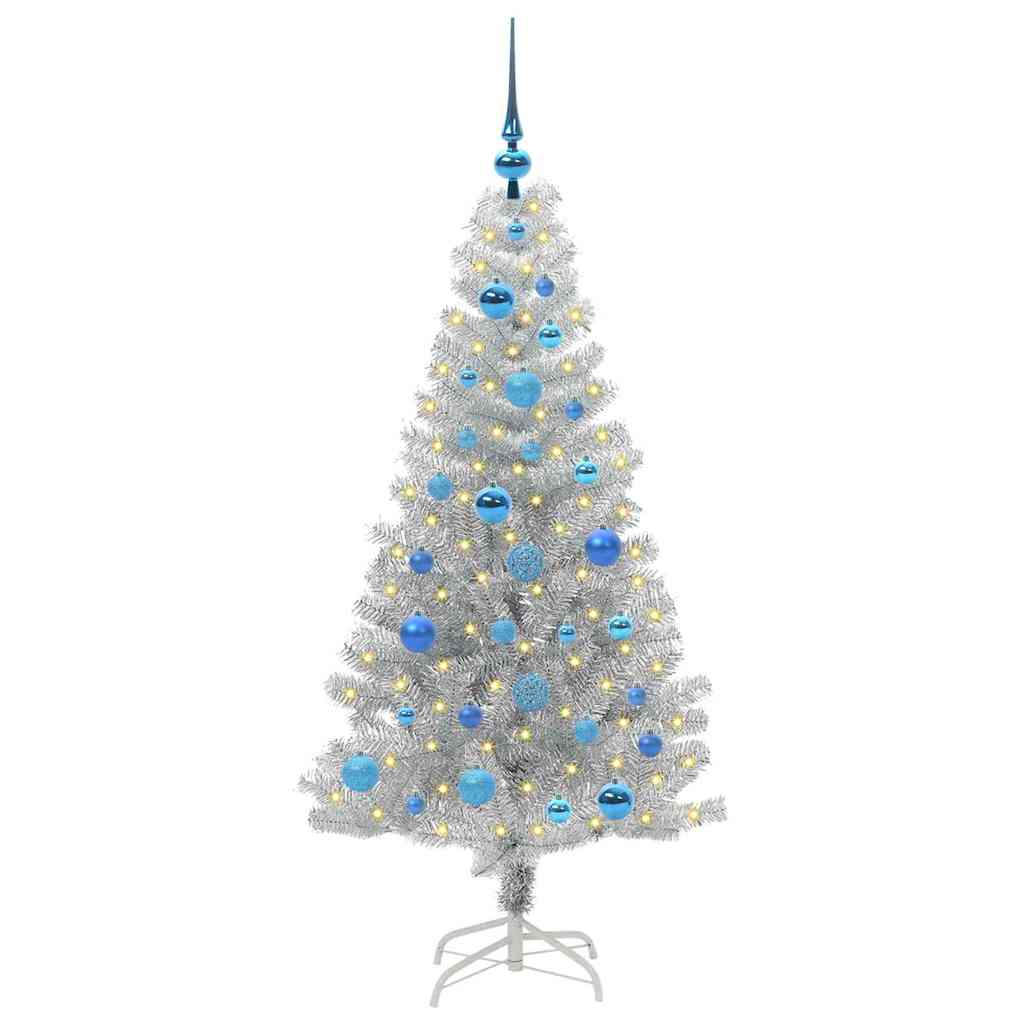 Božićno drvce Srebrno 150 cm PET