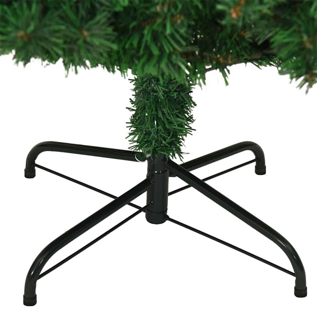 Umjetno božićno drvce Zelena 180 cm PVC i Čelik i Plastika