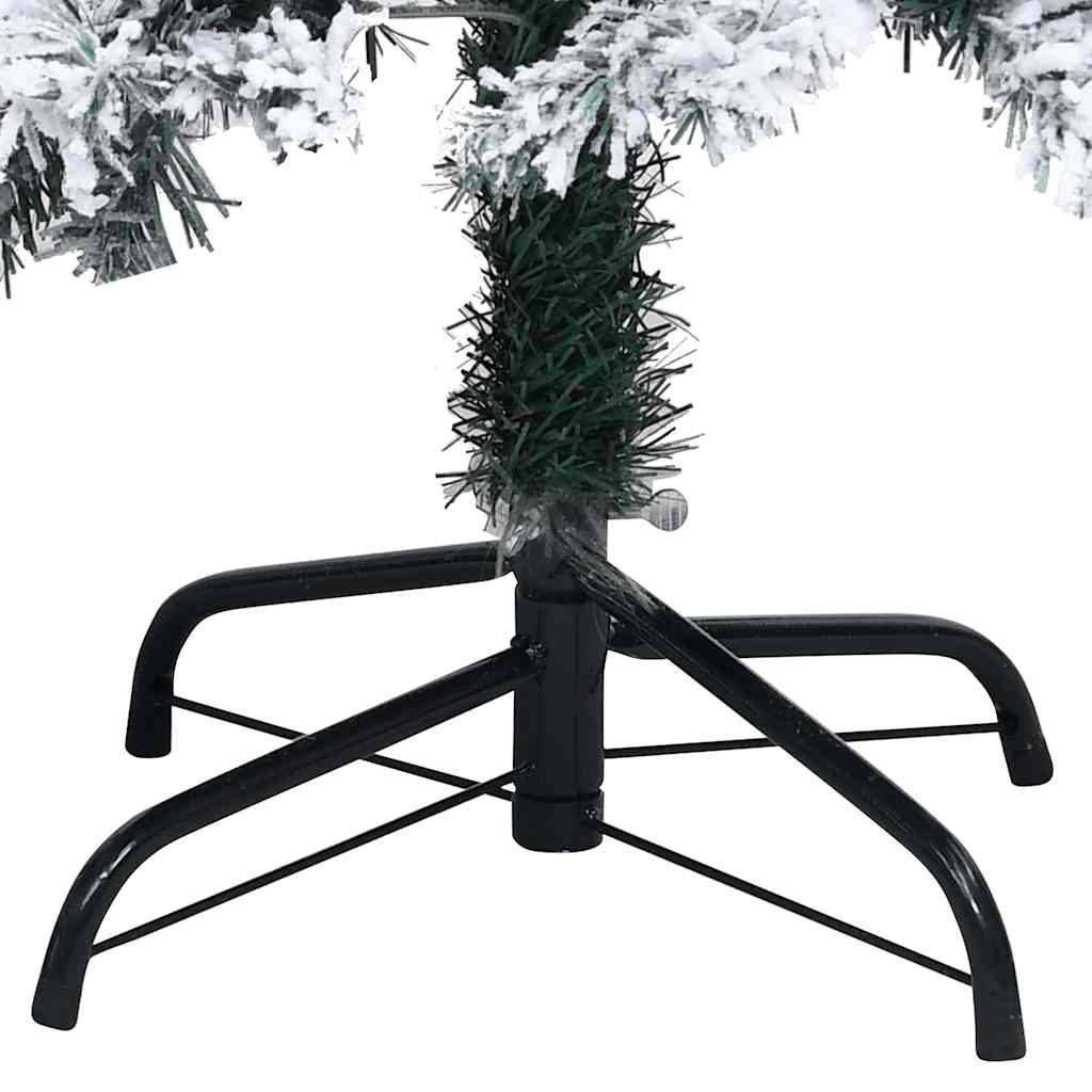 Umjetno božićno drvce Bijelo 180 cm PVC i Čelik i Plastika