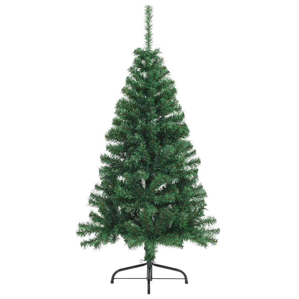 Umjetno predsvijetljeno božićno drvce Zelena 150 cm PVC