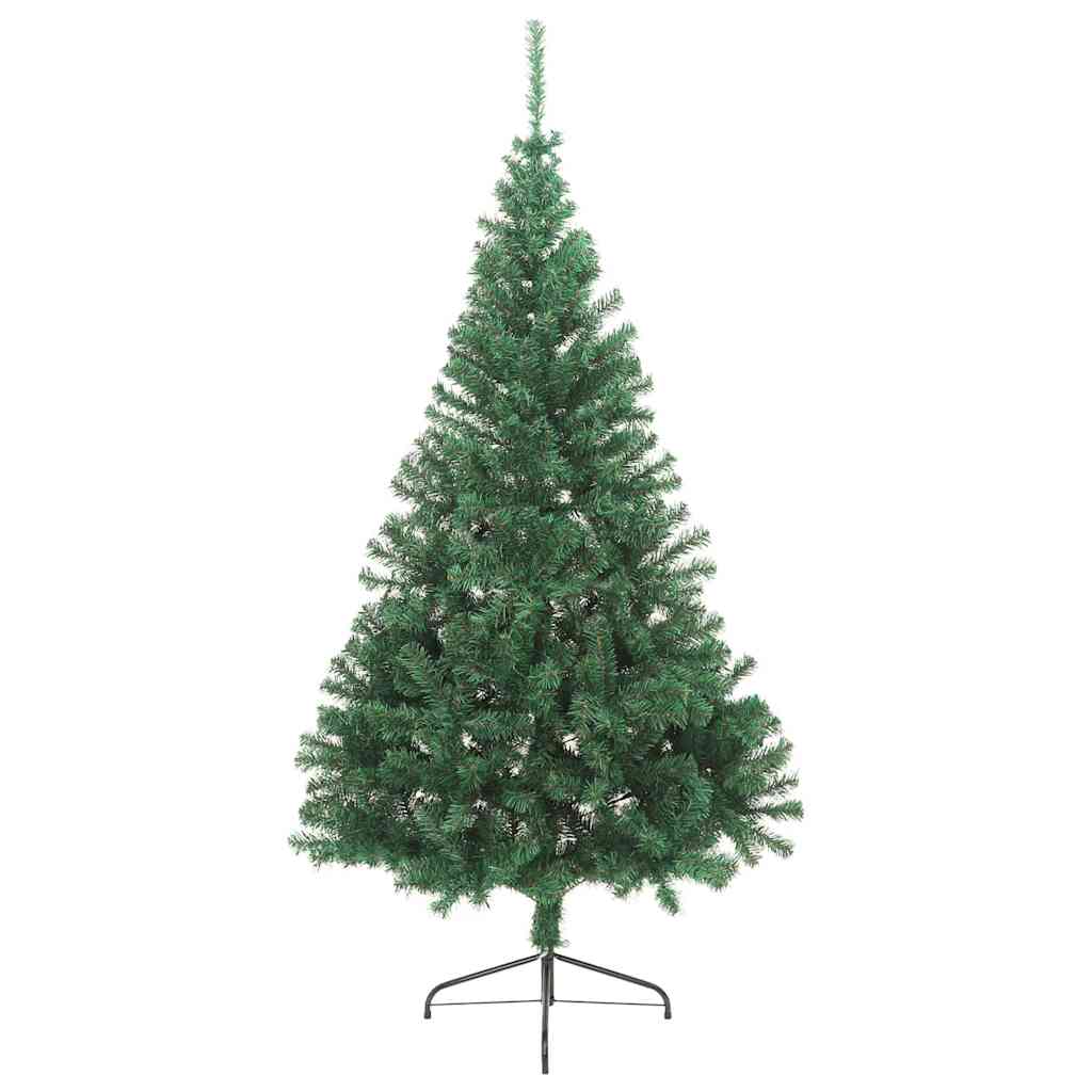 Umjetno predsvijetljeno božićno drvce Zelena 180 cm PVC