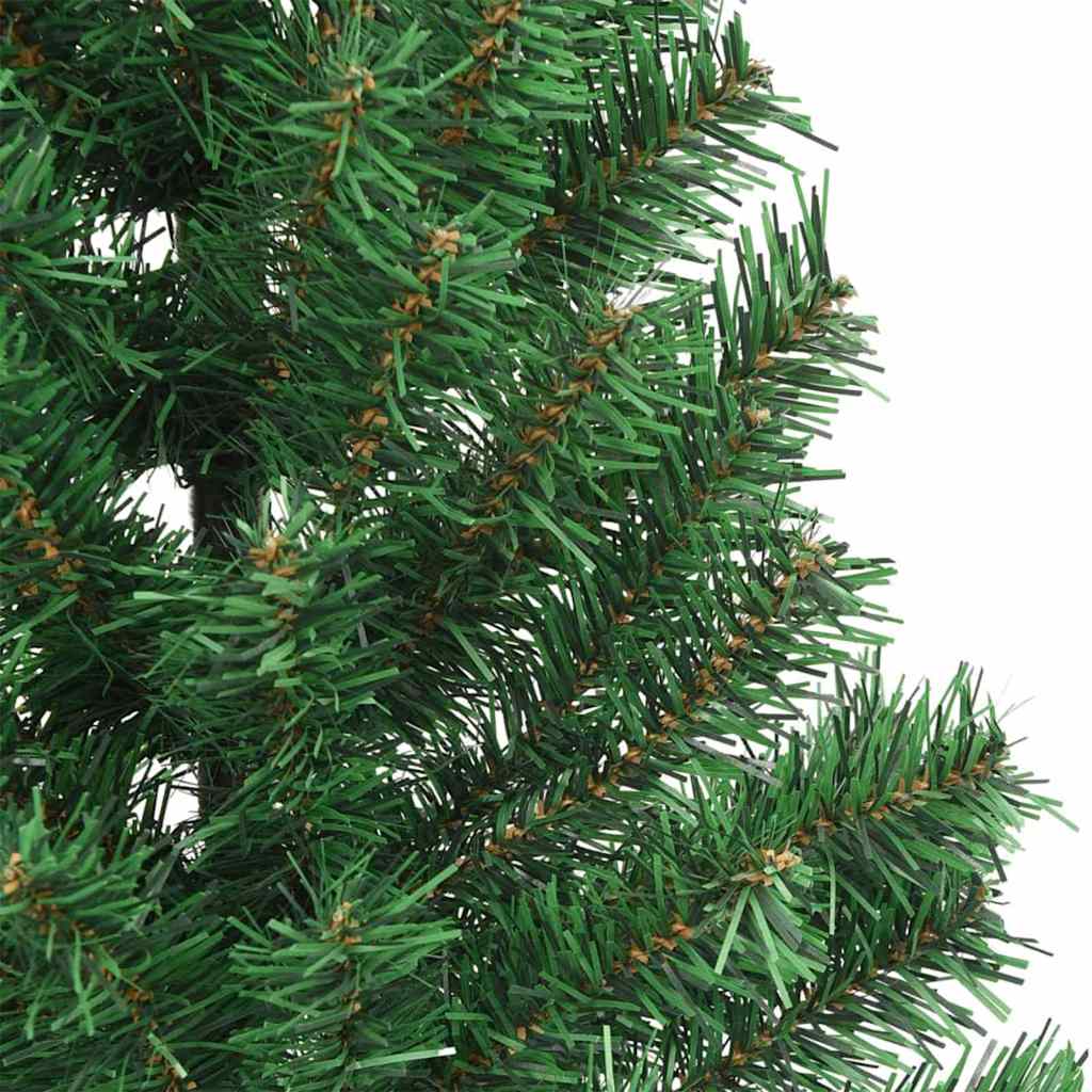 Umjetno predsvijetljeno božićno drvce Zelena 240 cm PVC