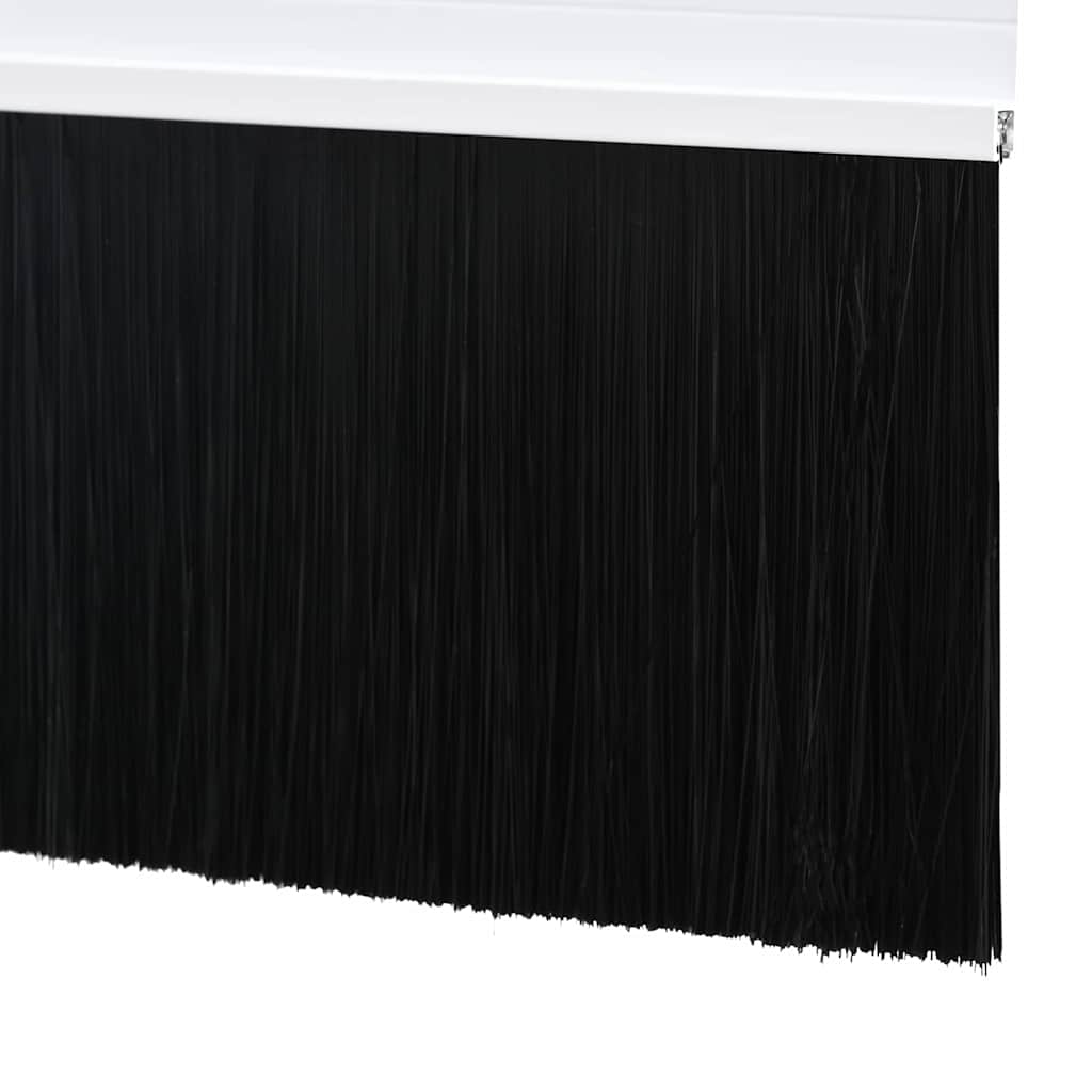 Držač četke za vrata 12 kom. Bijela 100 cm Aluminijski legura