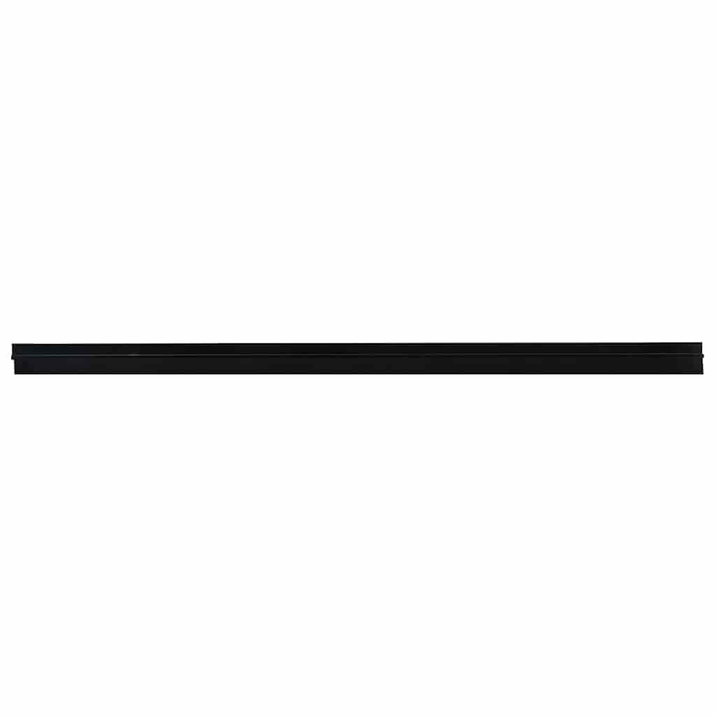 Samoljepljivi pečati za vrata 2 pcs Crna 100 cm