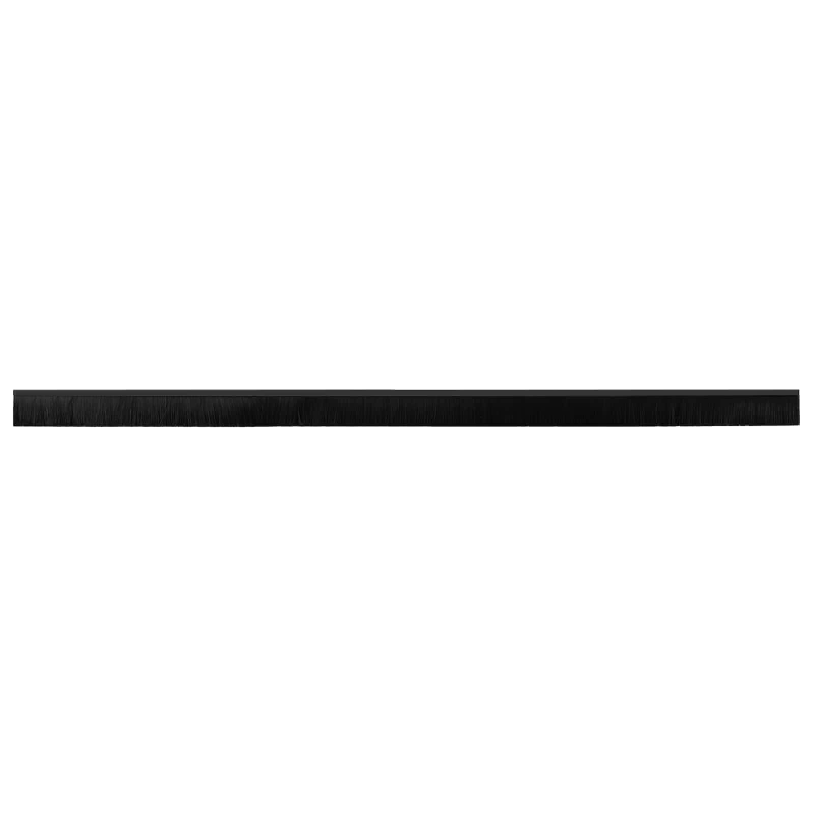 Samoljepljivi pečati za vrata 6 pcs Crna 100 cm