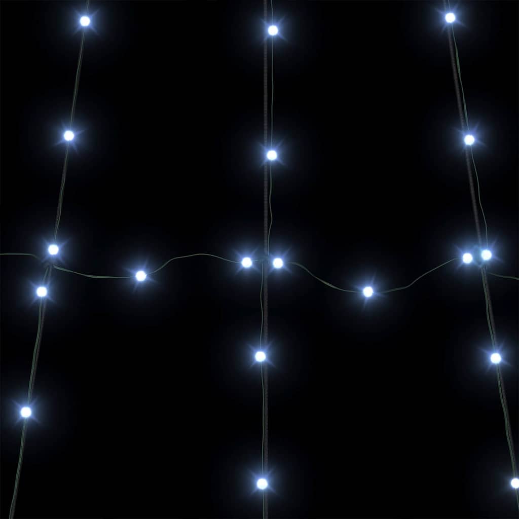 LED Božićno drvce s zemljanim klinovima Hladna bijela 306 cm