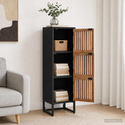 Highboard 35 x 30 x 120 cm Čvrsto Mango Drvo i Inženjersko Drvo