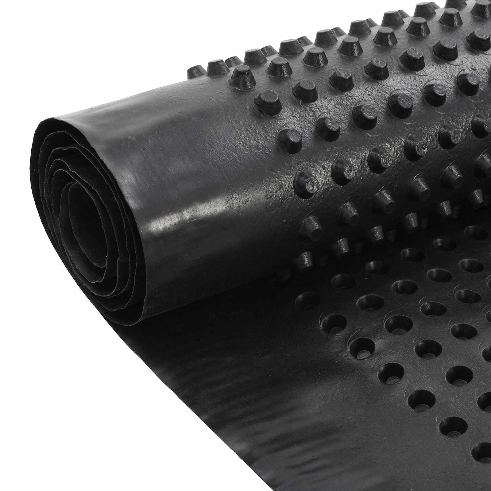 Pucketana odvodna ploča Crna 1 x 20 m HDPE