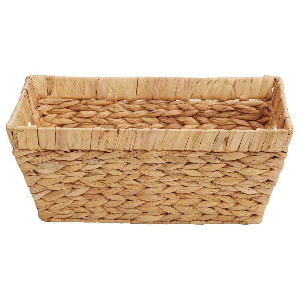 Košare za pohranu 2 pcs Prirodna 38 x 28 x 15 cm Zumbul