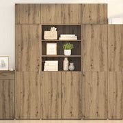 Highboard Umjetnički hrast 80 x 42,5 x 185 cm Konstruirano drvo