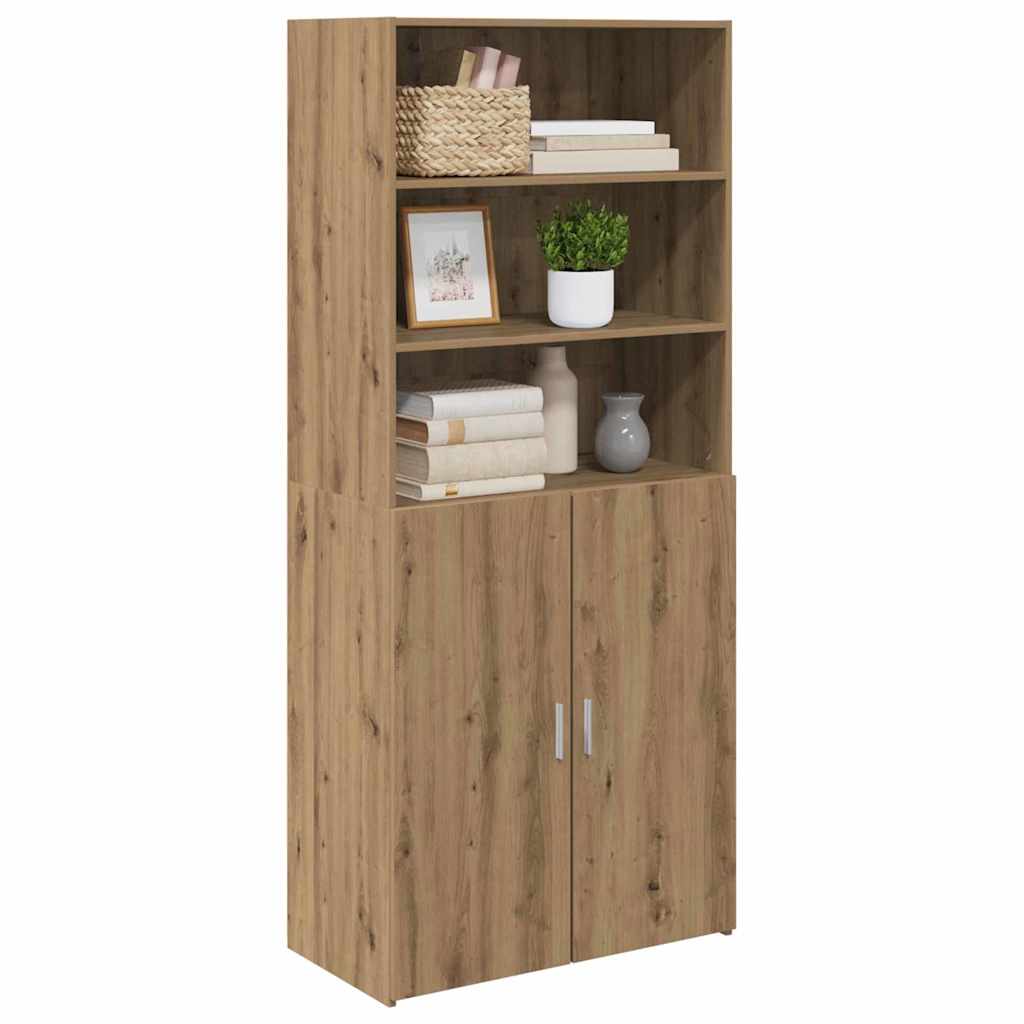 Highboard Umjetnički hrast 80 x 42,5 x 185 cm Konstruirano drvo