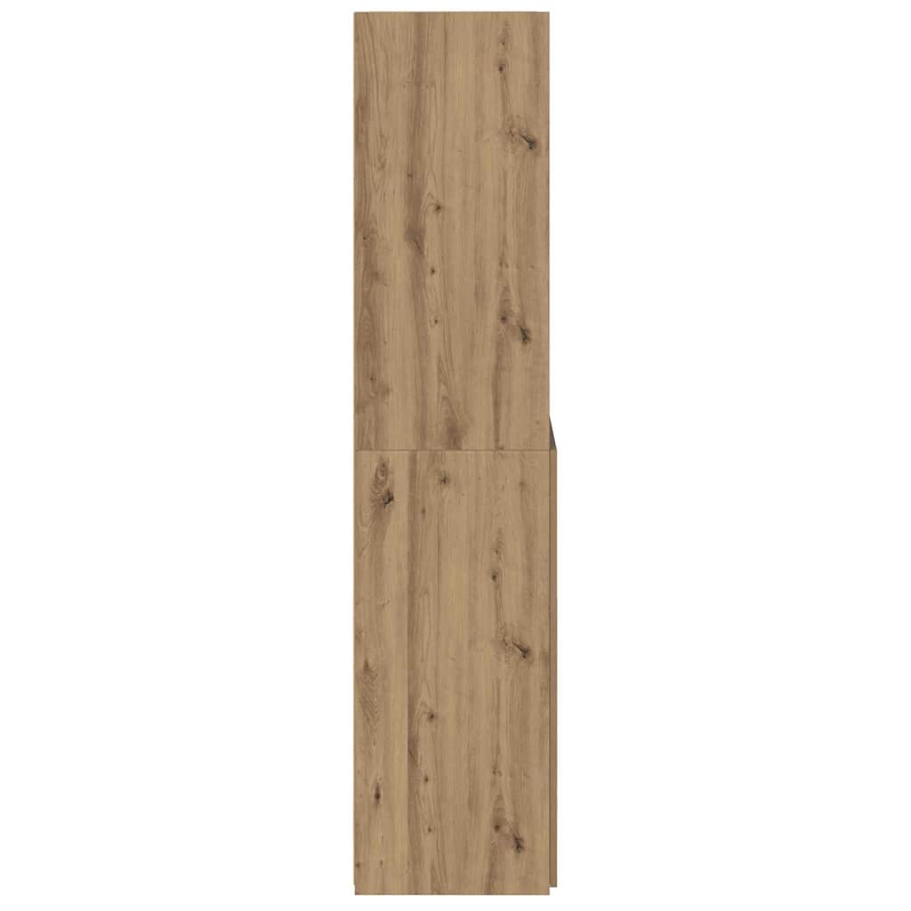 Highboard Umjetnički hrast 80 x 42,5 x 185 cm Konstruirano drvo