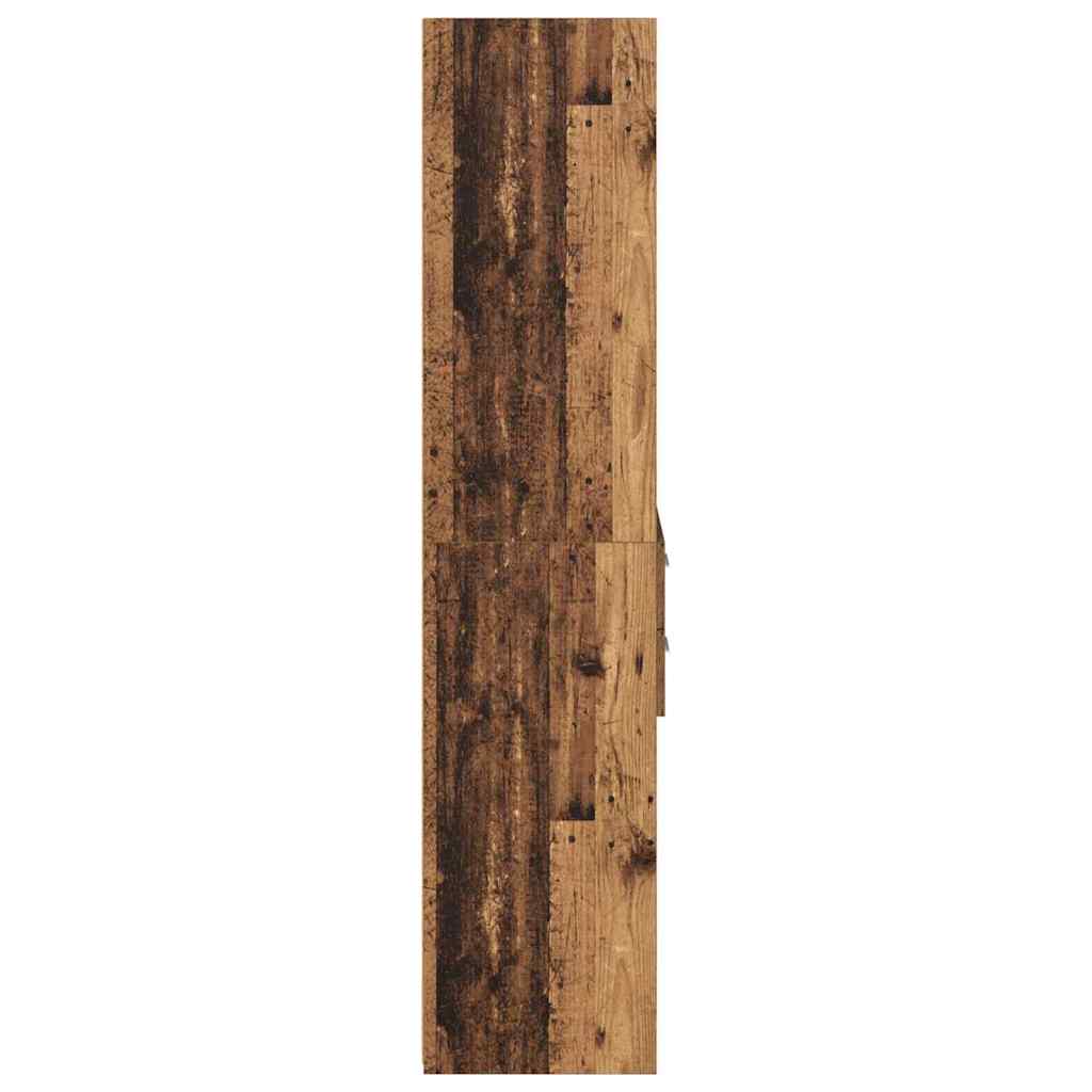 Highboard Staro drvo 45 x 42,5 x 185 cm Konstruirano drvo