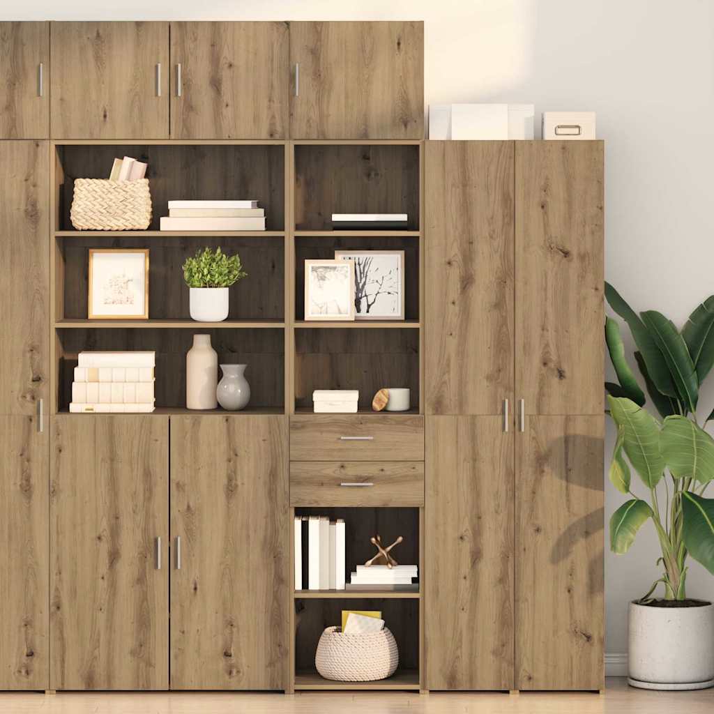 Highboard Umjetnički hrast 45 x 42,5 x 185 cm Konstruirano drvo