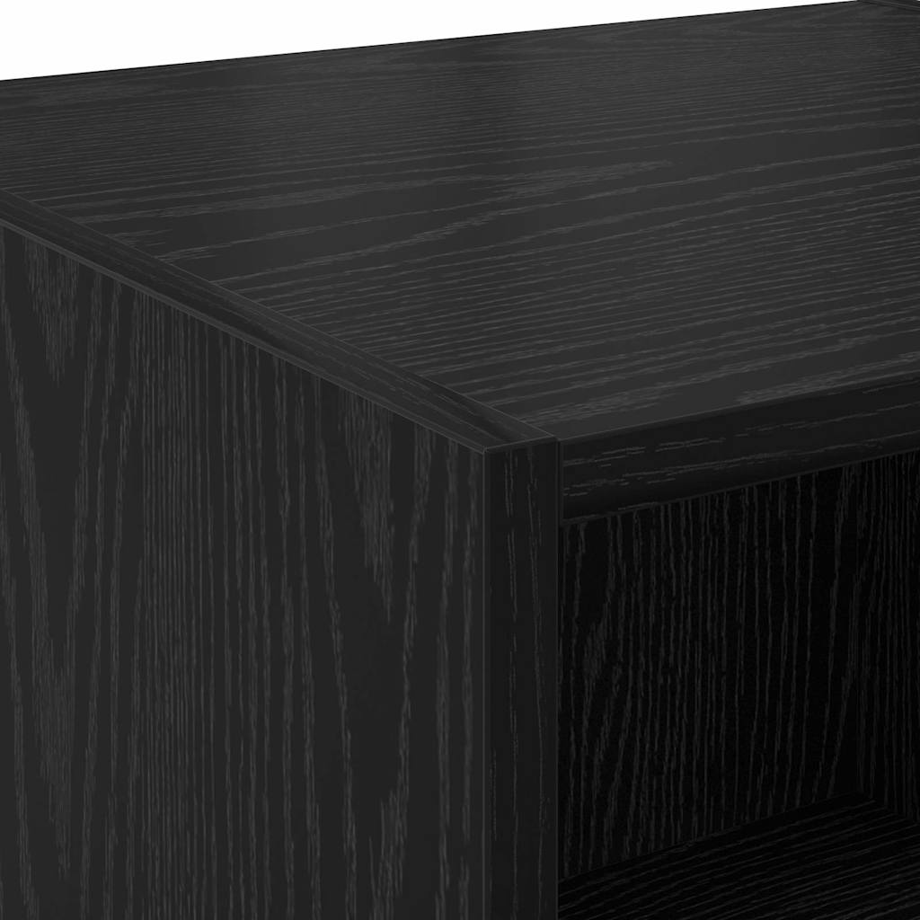 Highboard Crni hrast 45 x 42,5 x 185 cm Konstruirano drvo