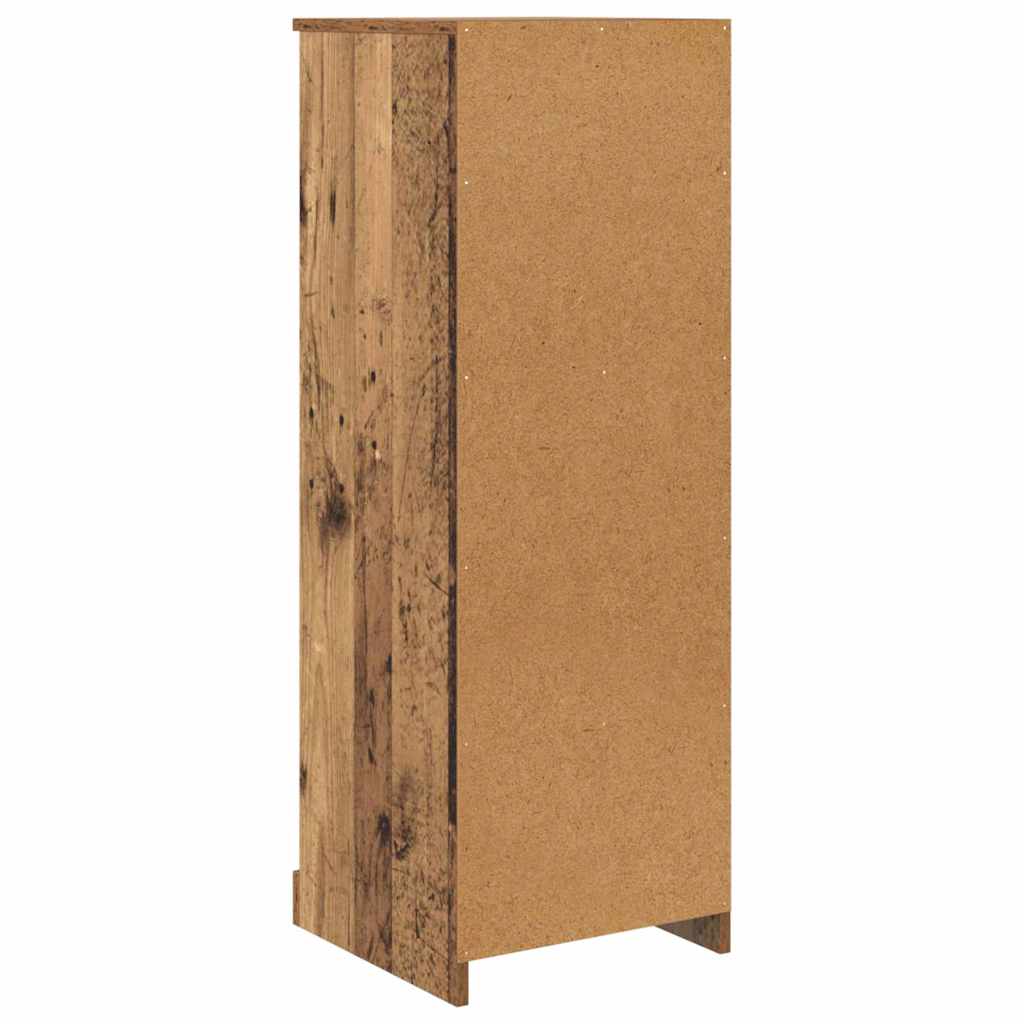 Highboard s ladicama 3 pcs Staro drvo Konstruirano drvo