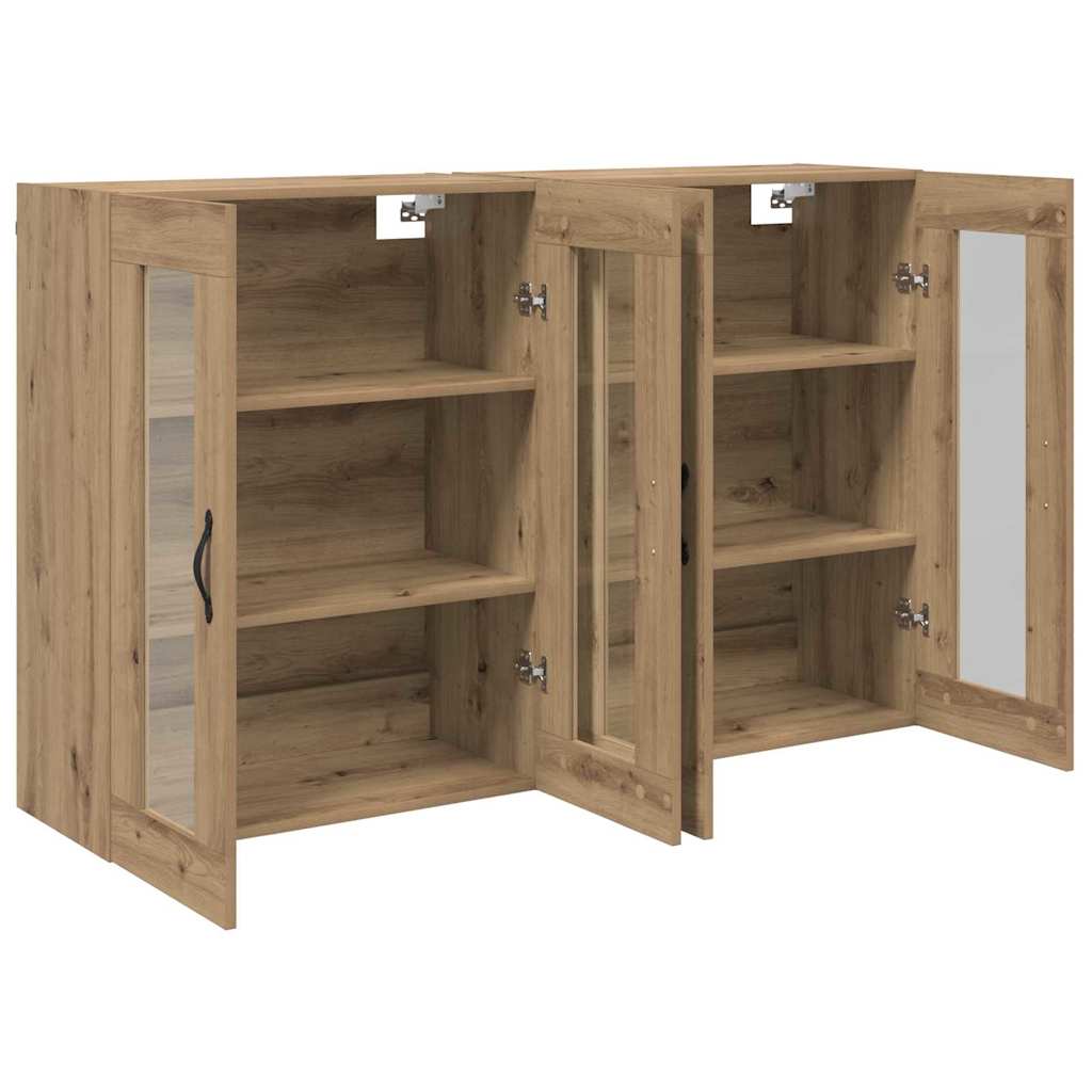 Zidni ormari 2 pcs Umjetnički hrast 69,5 x 34 x 90 cm
