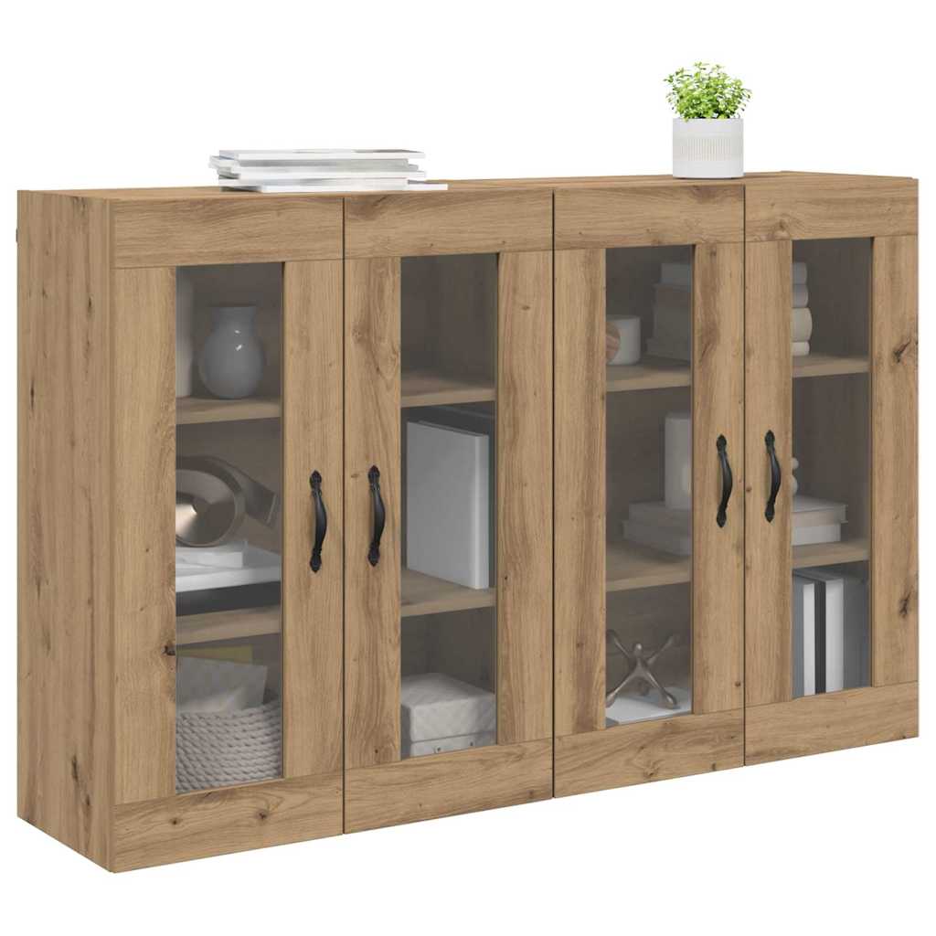Zidni ormari 2 pcs Umjetnički hrast 69,5 x 34 x 90 cm