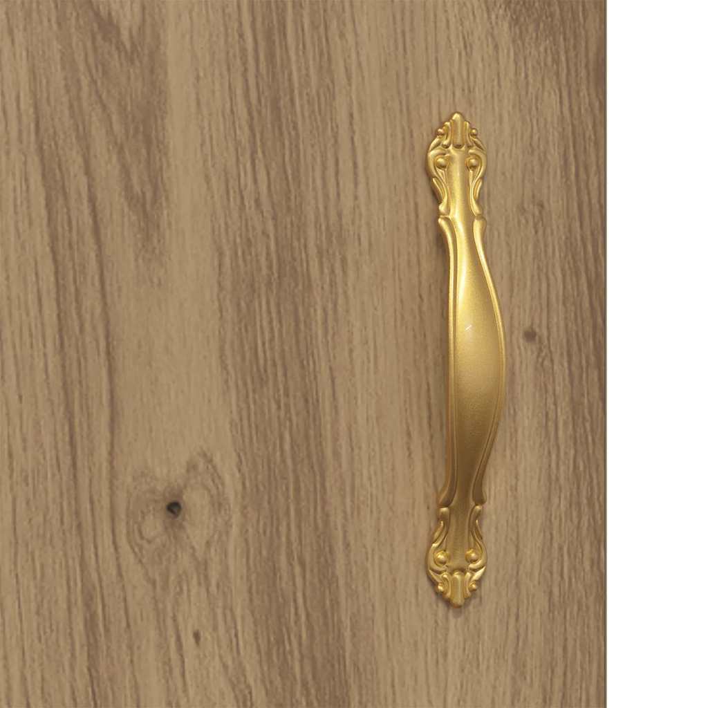 Kabinetski zidni Zidne 2 pcs Umjetnički hrast 69,5 x 34 x 90 cm