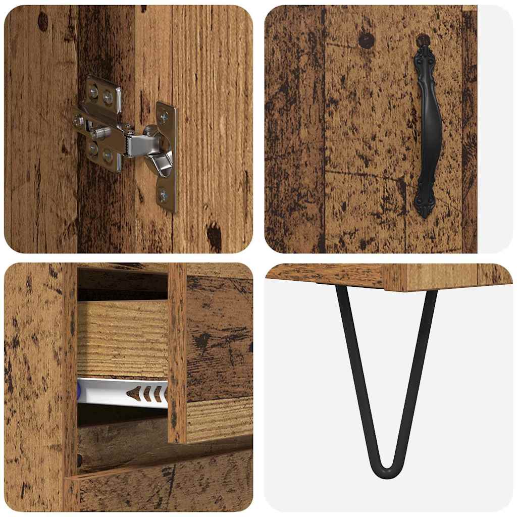 Highboard Staro drvo 69,5 x 34 x 90 cm Konstruirano drvo