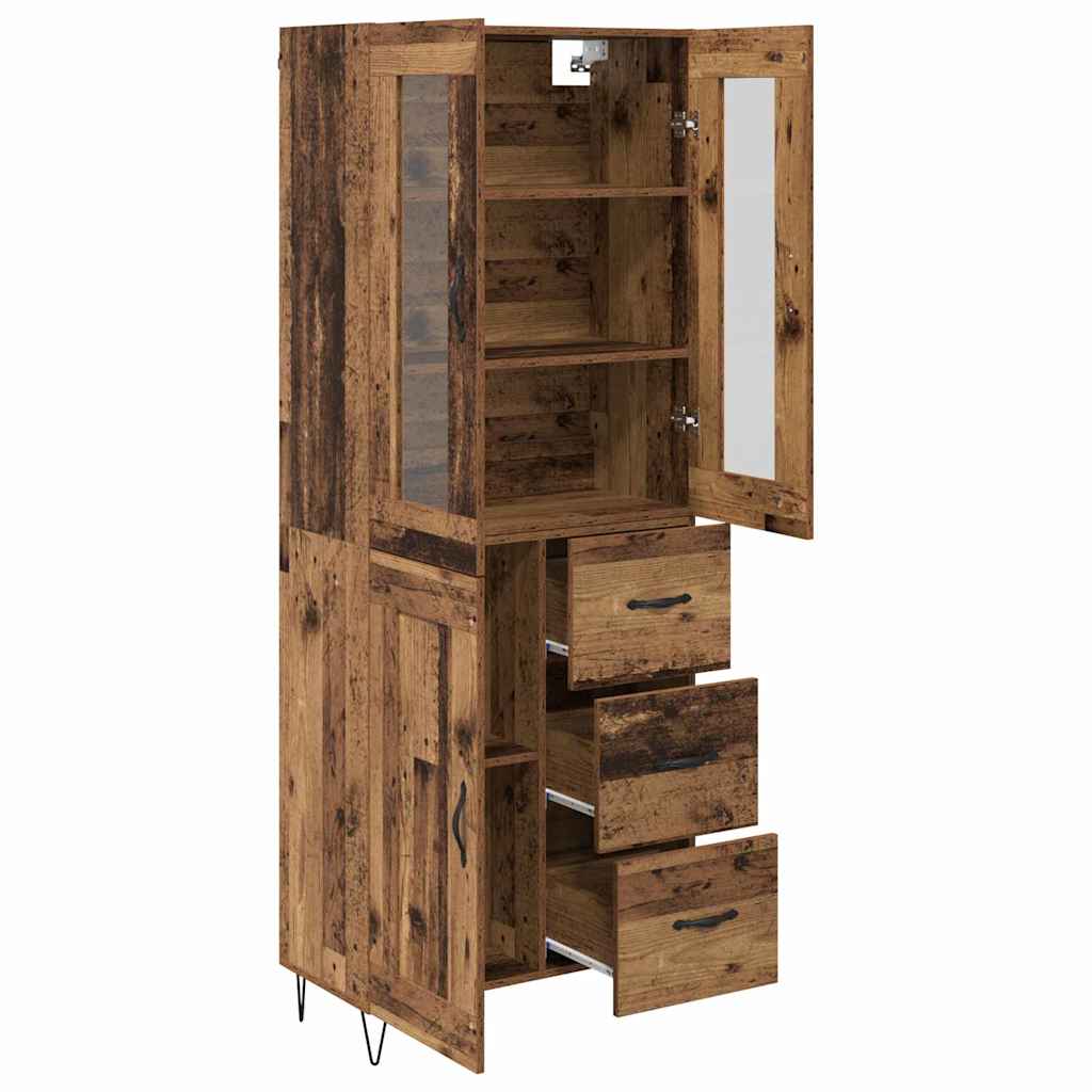 Highboard Staro drvo 69,5 x 34 x 90 cm Konstruirano drvo