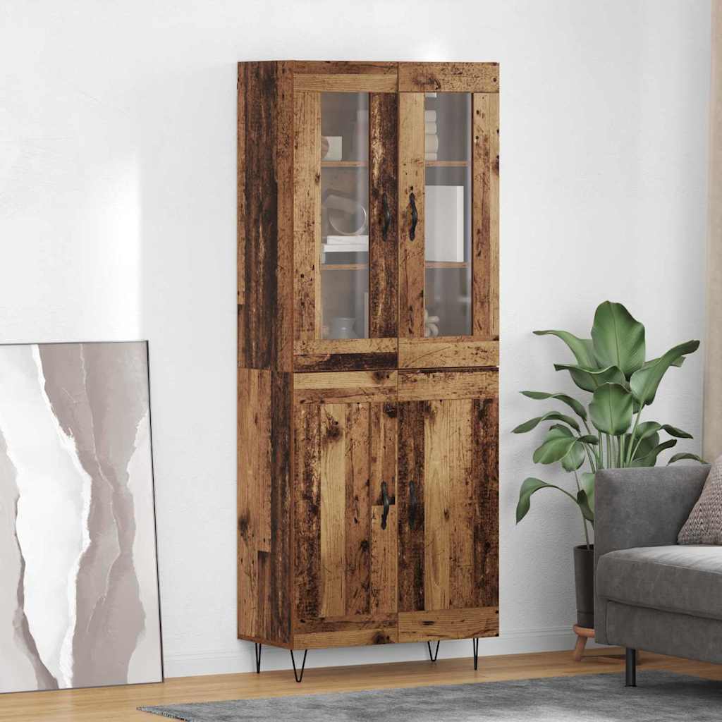 Highboard Staro drvo 69,5 x 34 x 90 cm Konstruirano drvo