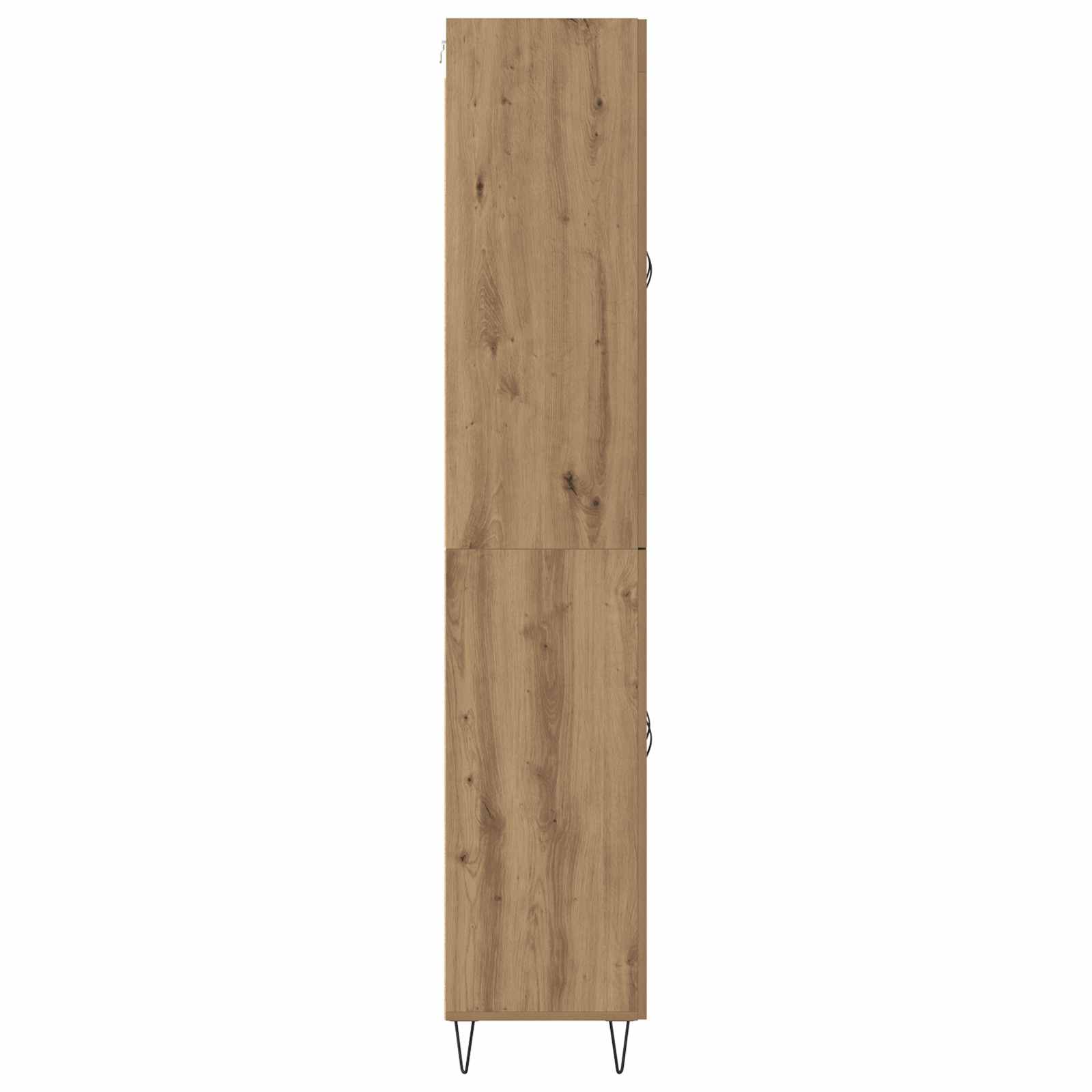 Highboard Umjetnički hrast 69,5 x 34 x 180 cm Konstruirano drvo