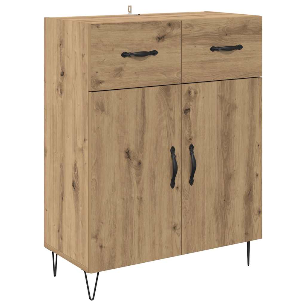 Highboard Umjetnički hrast 69,5 x 34 x 90 cm Konstruirano drvo