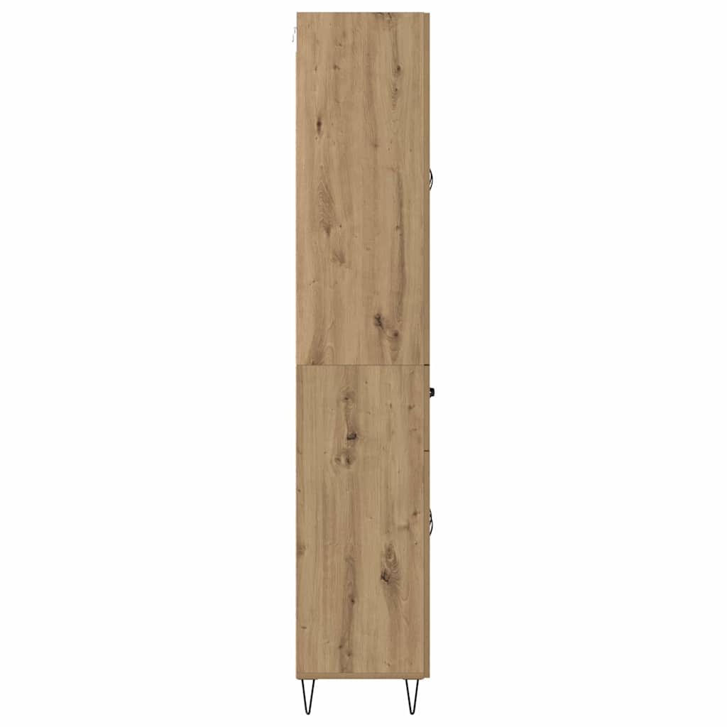 Highboard Umjetnički hrast 69,5 x 34 x 90 cm Konstruirano drvo