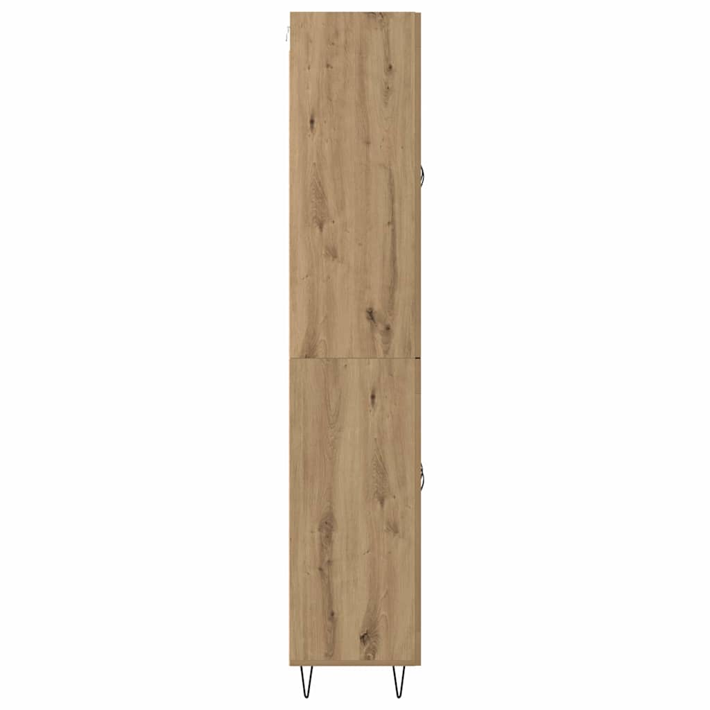 Highboard Umjetnički hrast 69,5 x 34 x 90 cm Konstruirano drvo