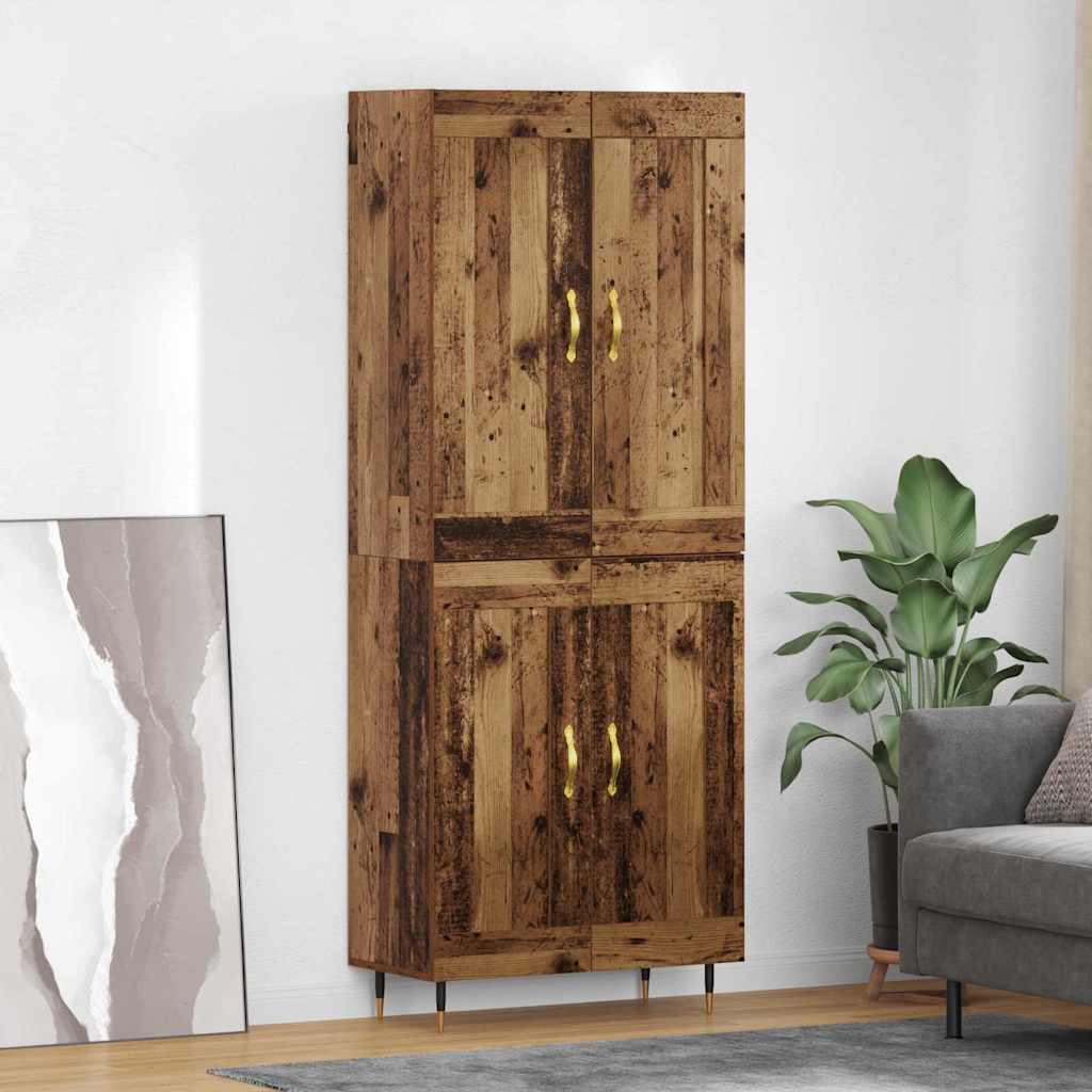 Highboard Staro drvo 69,5 x 34 x 90 cm Konstruirano drvo