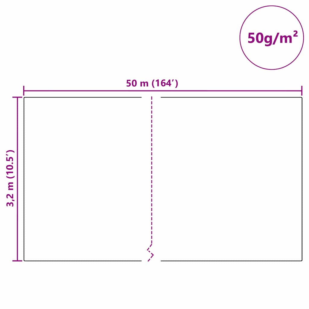 Flis za zaštitu biljaka od mraza Zelena 50 x 3,2 m