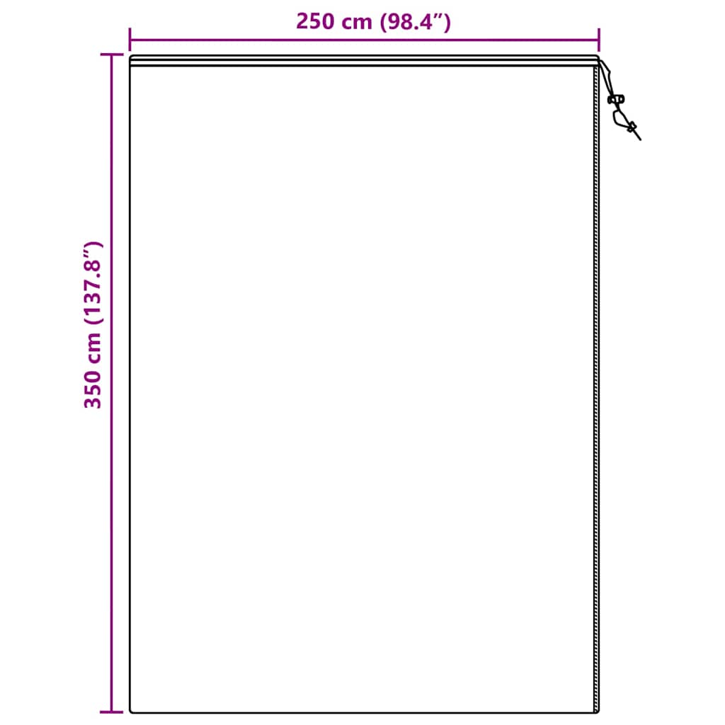 Pokrijte biljke od mraza flis pokrivačem Bijelo 3,5 x 2,5 m
