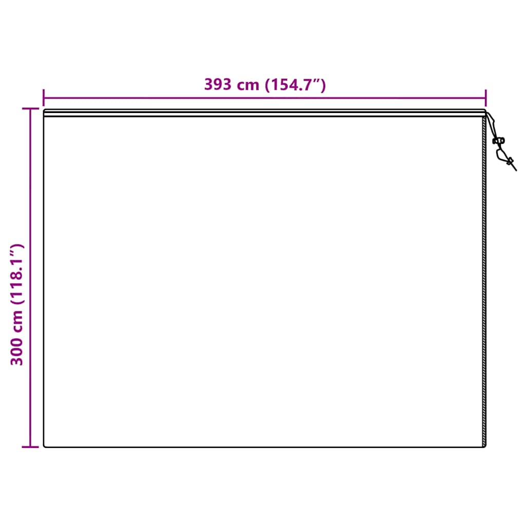 Pokrijte biljke od mraza flis pokrivačem 3 pcs Bež 3 x 3,93 m