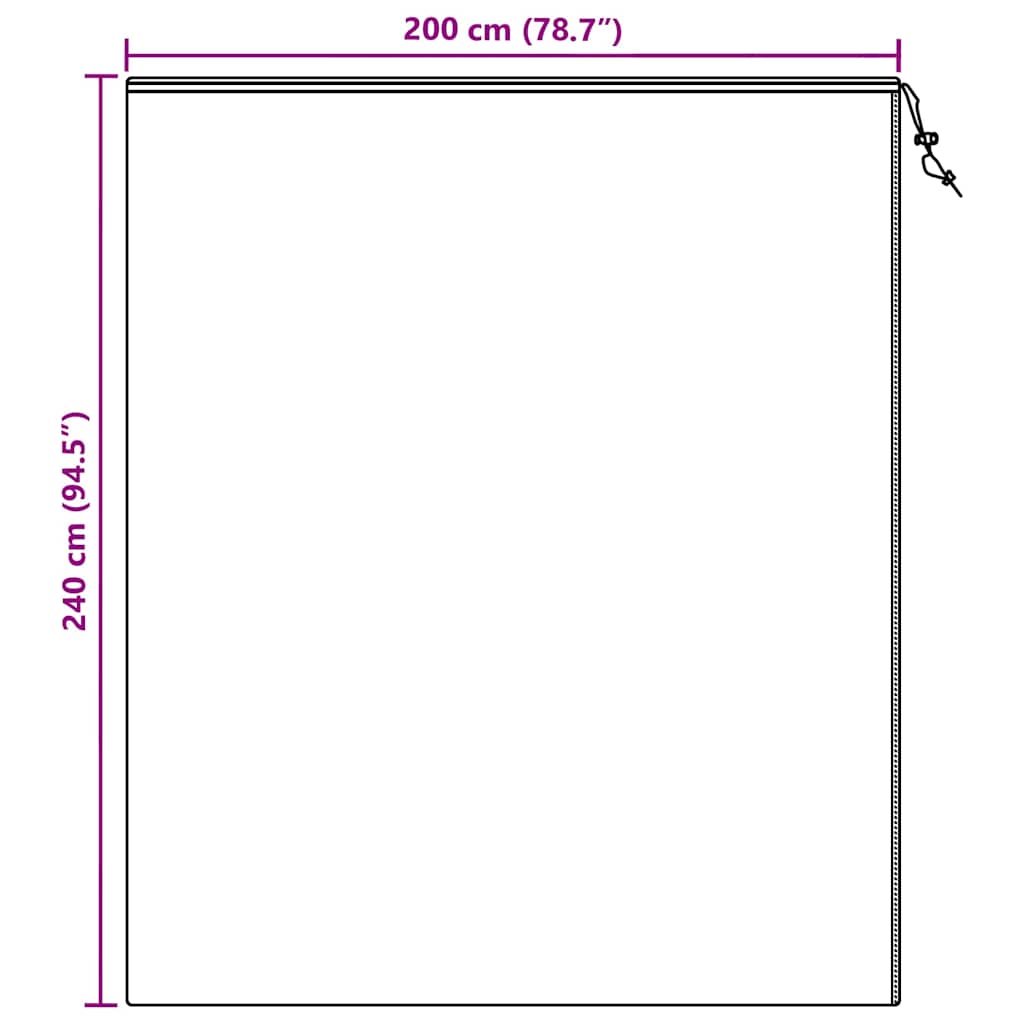 Pokrijte biljke od mraza flis pokrivačem 3 pcs Zelena 2,4 x 2 m