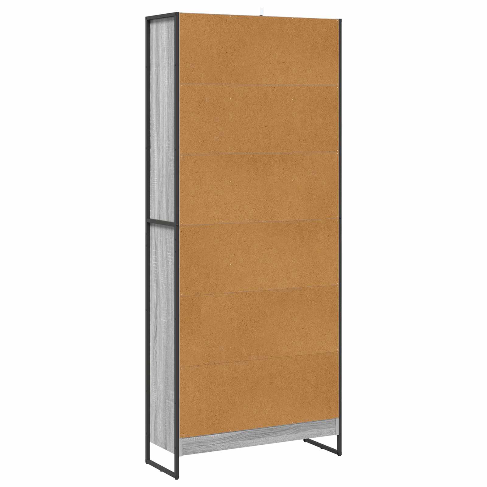 Ormarić za knjige 2 pcs Siva Sonoma 80 x 30 x 189,5 cm