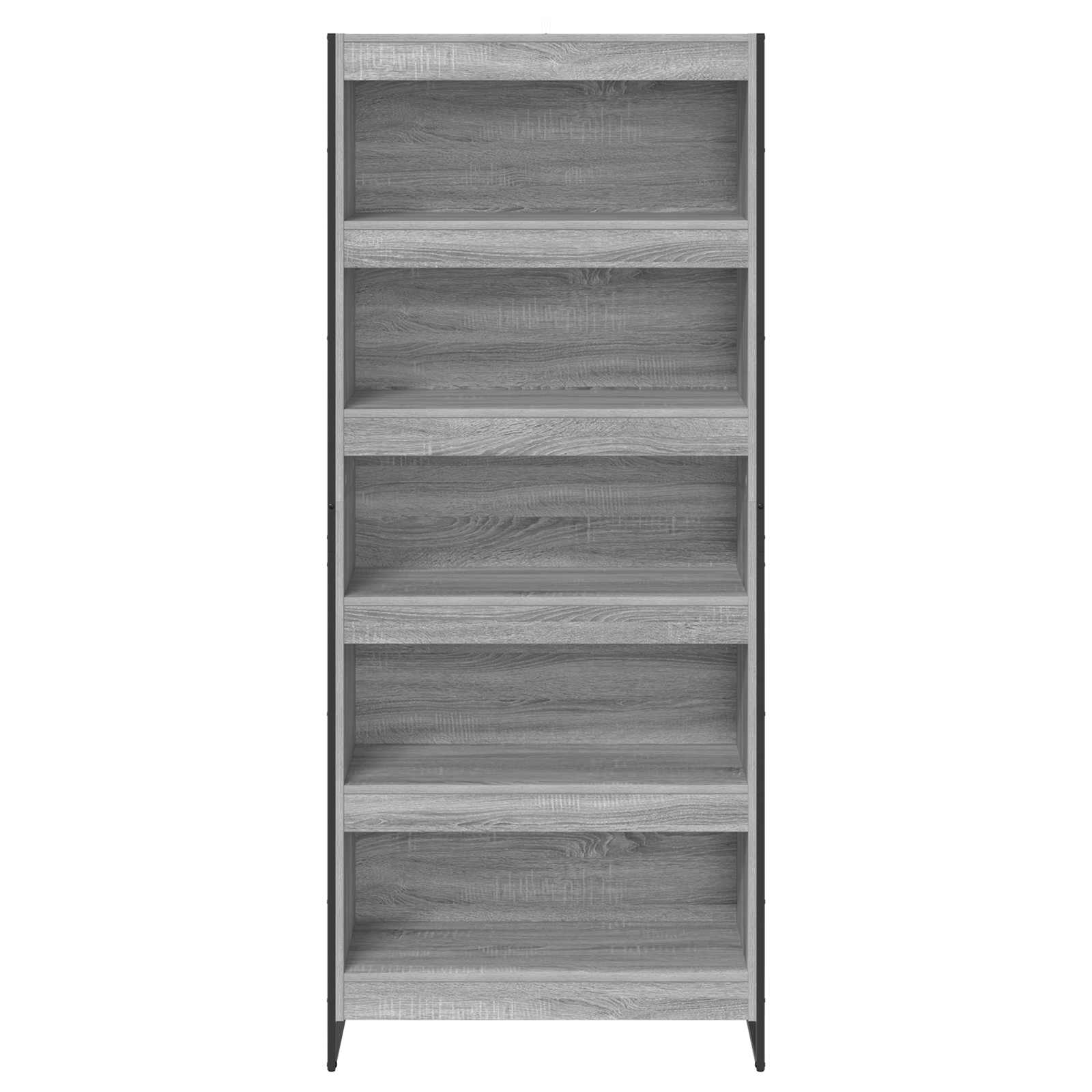 Ormarić za knjige 2 pcs Siva Sonoma 80 x 30 x 189,5 cm