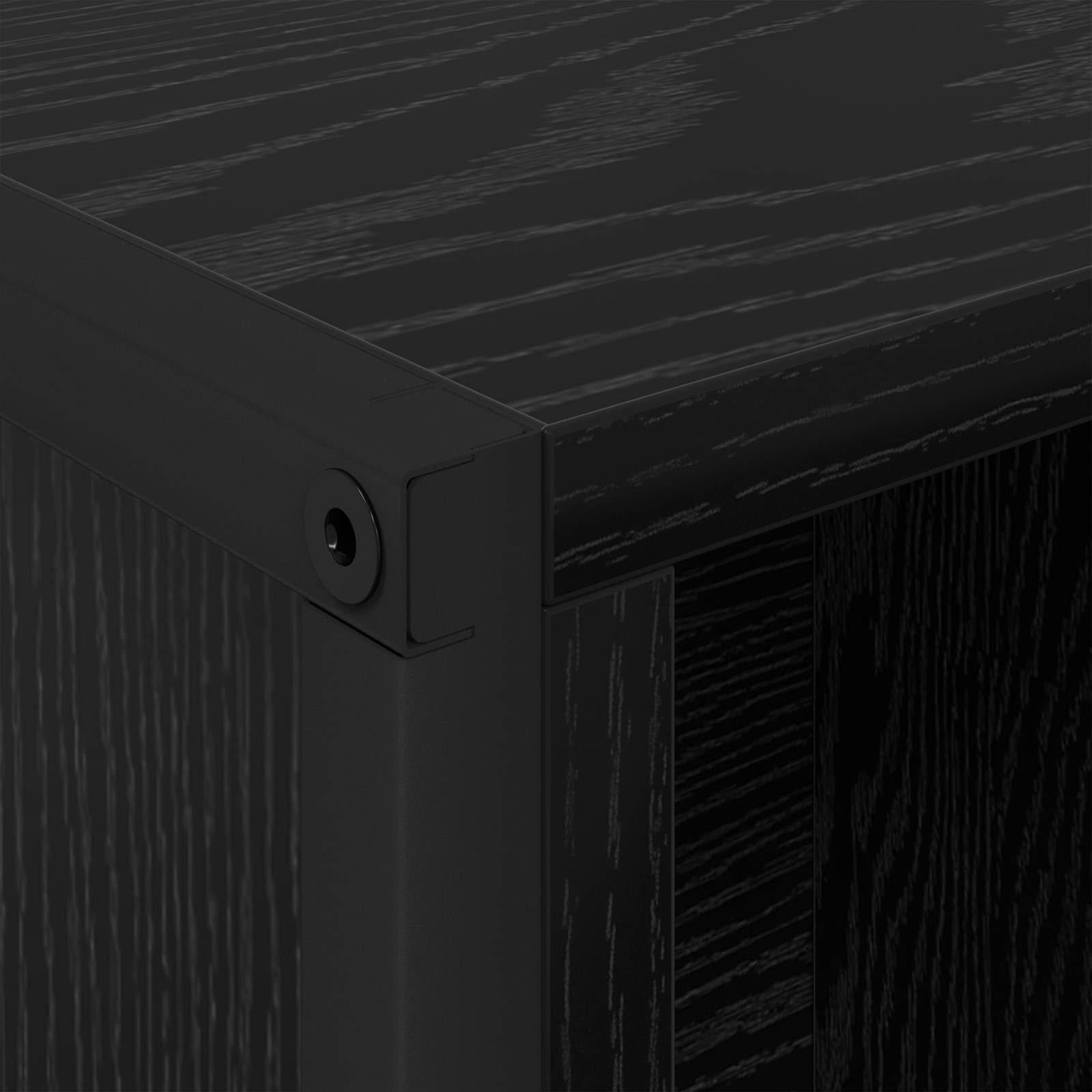 Ormarić za knjige 2 pcs Crni hrast 99,5 x 30 x 108 cm