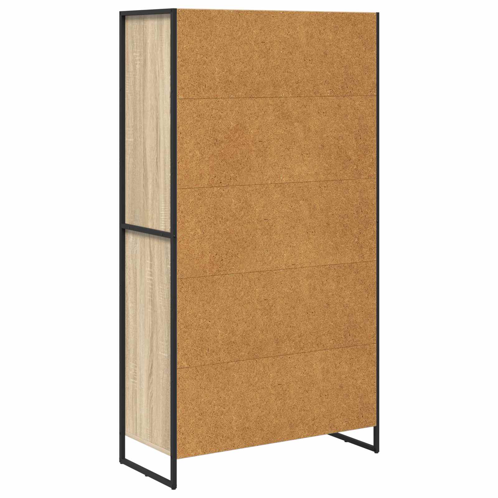 Kreveta 2 pcs Sonoma 81 x 36 x 150.5 cm Konstruirano drvo