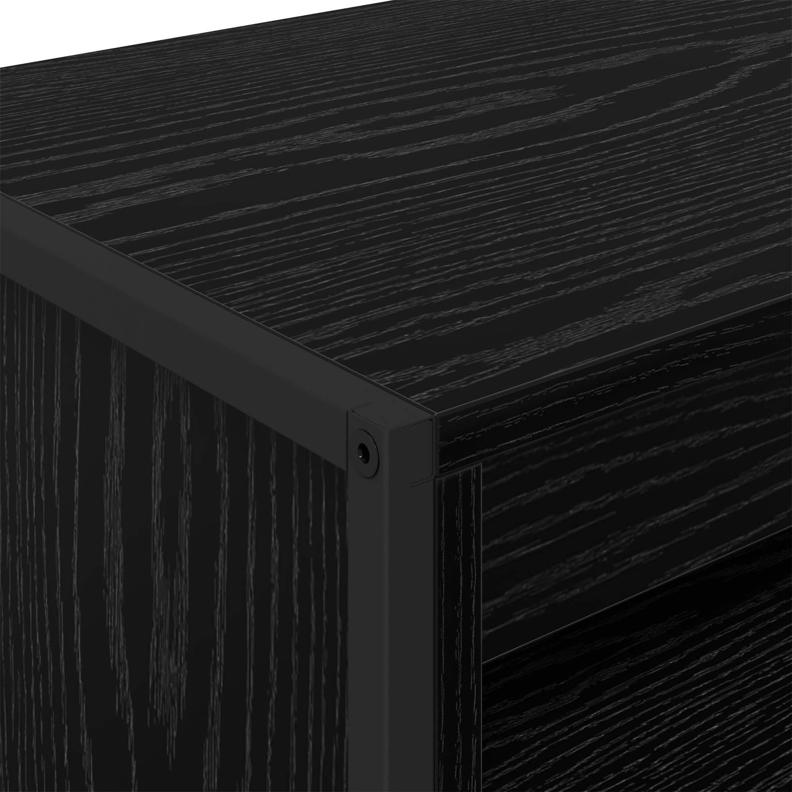 Visoki ormari Crni hrast 79 x 36 x 200 cm Konstruirano drvo