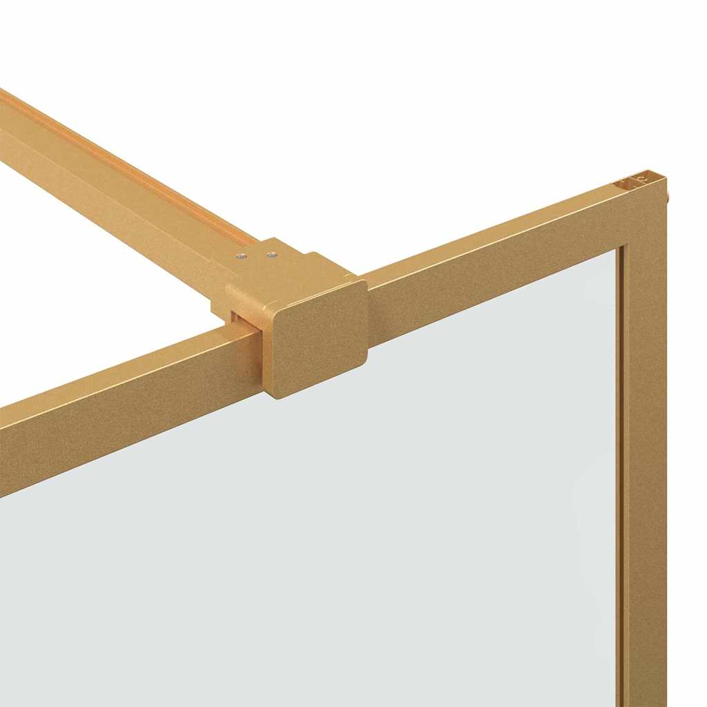 Zid za walk-in tuš Zlatno 140 x 195 cm Staklo otporno na udarce