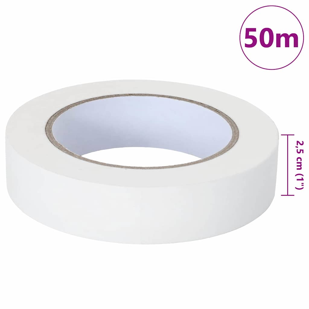 Trake za maskiranje slikara 6 pcs Bijelo 25mm x 50m Papir