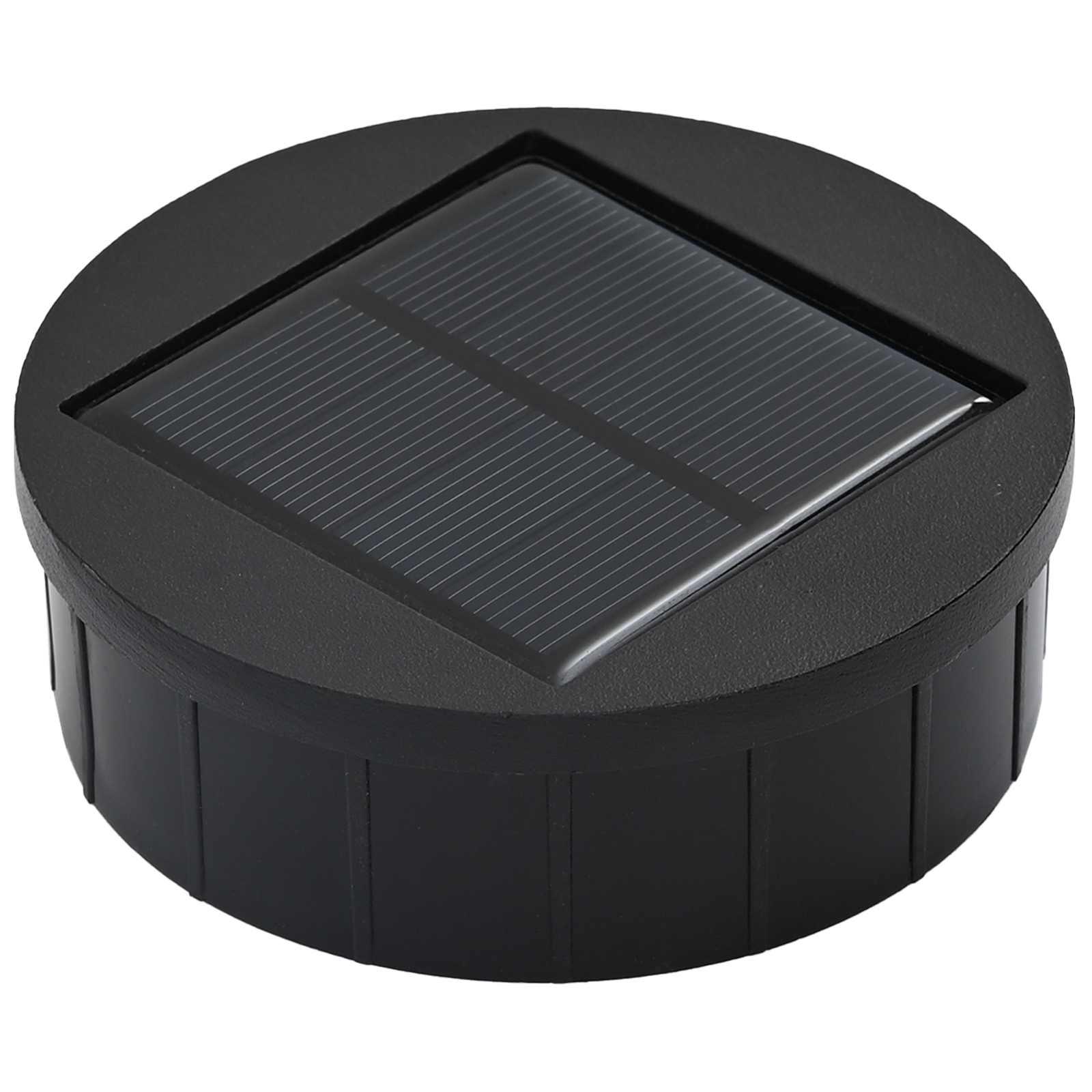 Solarna LED svjetlost za stazu 2 pcs Crna Hladno valjana čelika