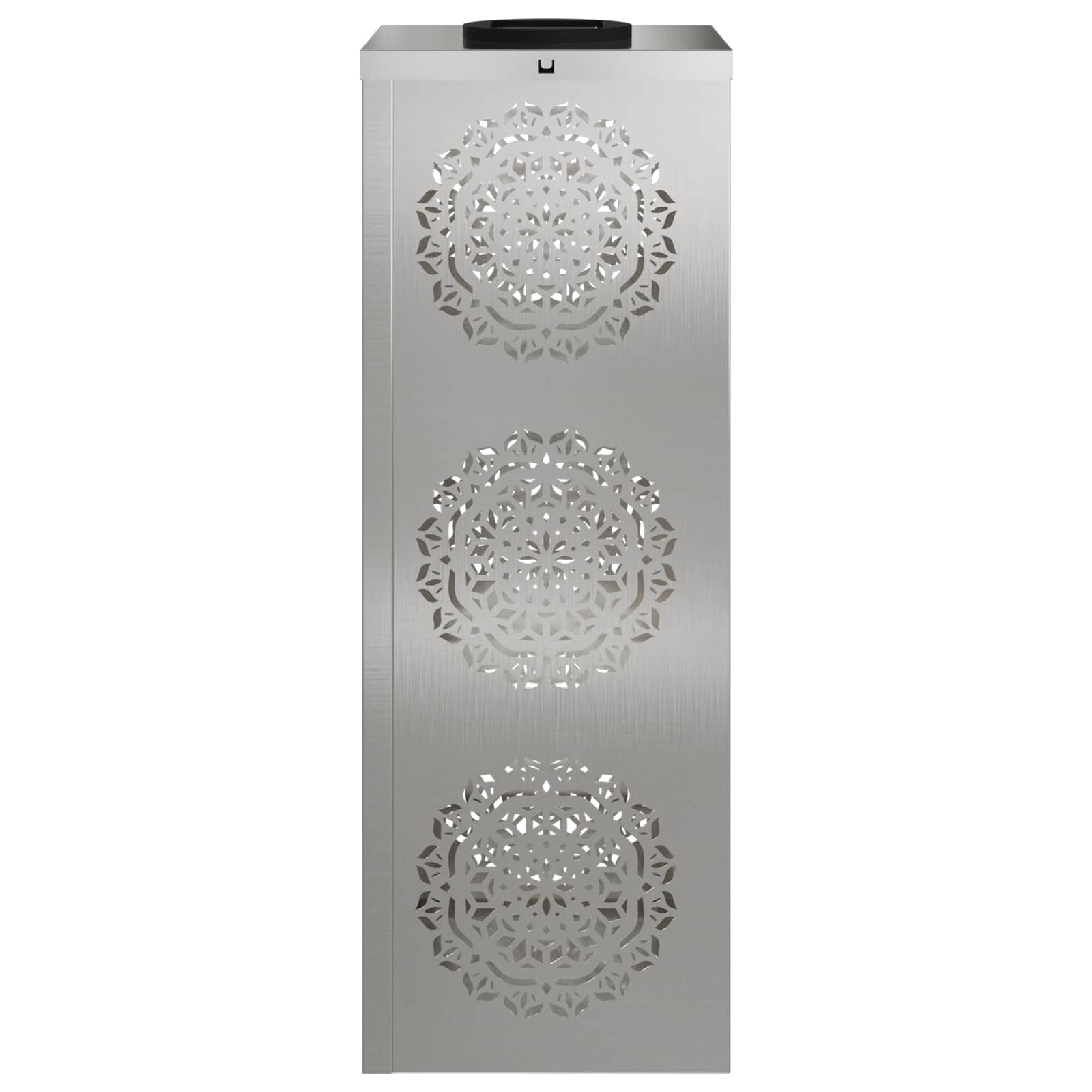 Solarna LED svjetlost za stazu 2 pcs Srebrno Nehrđajući čelik