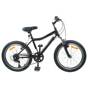 Dječji Bicikl 24 Inča 6-Speed za djecu od 8 do 12 godina Crna