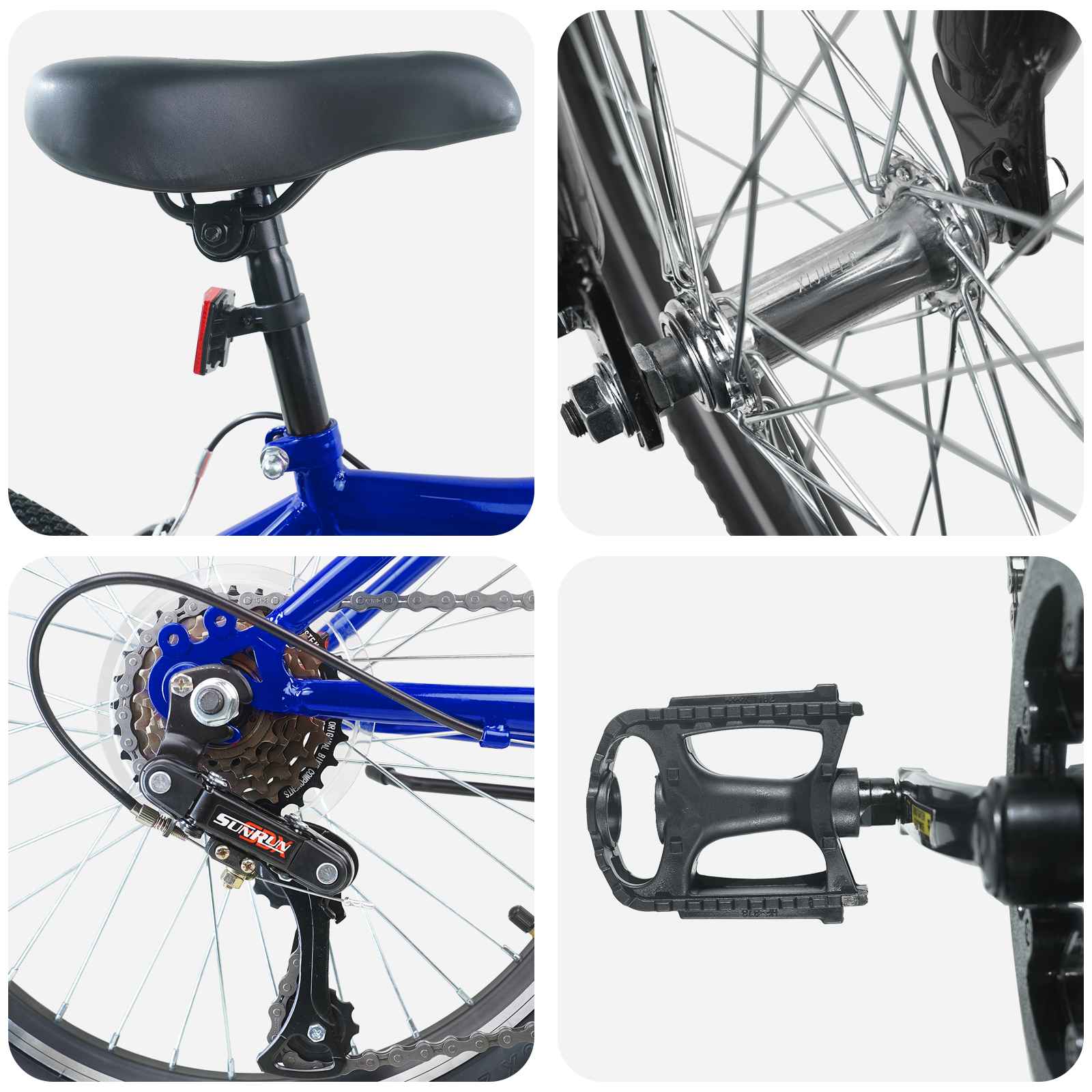 Dječji Bicikl 24 Inča 6-Speed za djecu od 8 do 12 godina