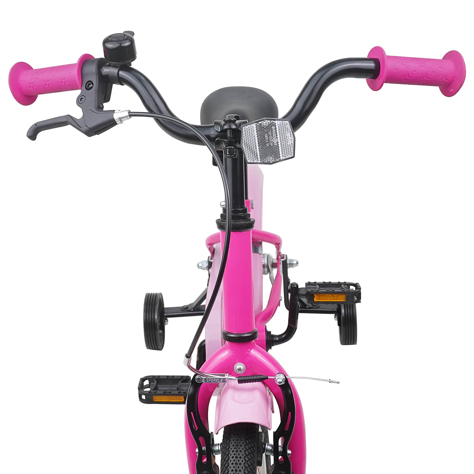 Dječji Bicikl 12 Inča za 2-4 godine Tamno ružičasta