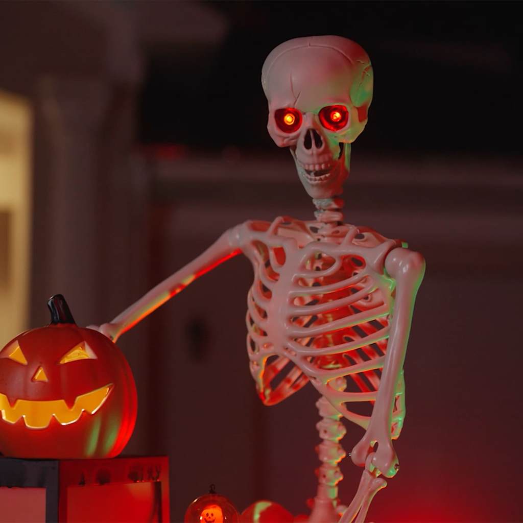 Halloween Skelet Bijelo 155 x 38.5 cm Plastika